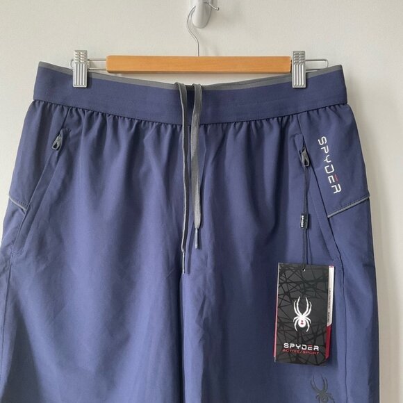NWT Spyder Nylon Training Shorts Active Sport Quick Dry - Picture 3 of 8